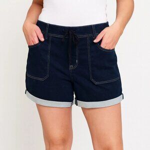 l.e.i. plus size womens blue jean shorts size 3X
